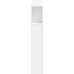 Vidaxl Tête de lit à LED blanc 160x18,5x103,5 cm bois d'ingénierie* Tête De Lit