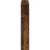 Vidaxl Tête de lit à LED chêne fumé 160x18,5x103,5cm bois d'ingénierie* Tête De Lit