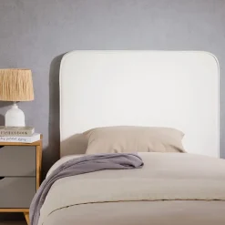 Idimex Tête de lit ARIELA 90 avec fixation murale - Blanc* Tête De Lit