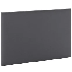Tête de lit Aura recouverte de tissu Gris Foncé 90x60 cm>Vs Venta-Stock Best