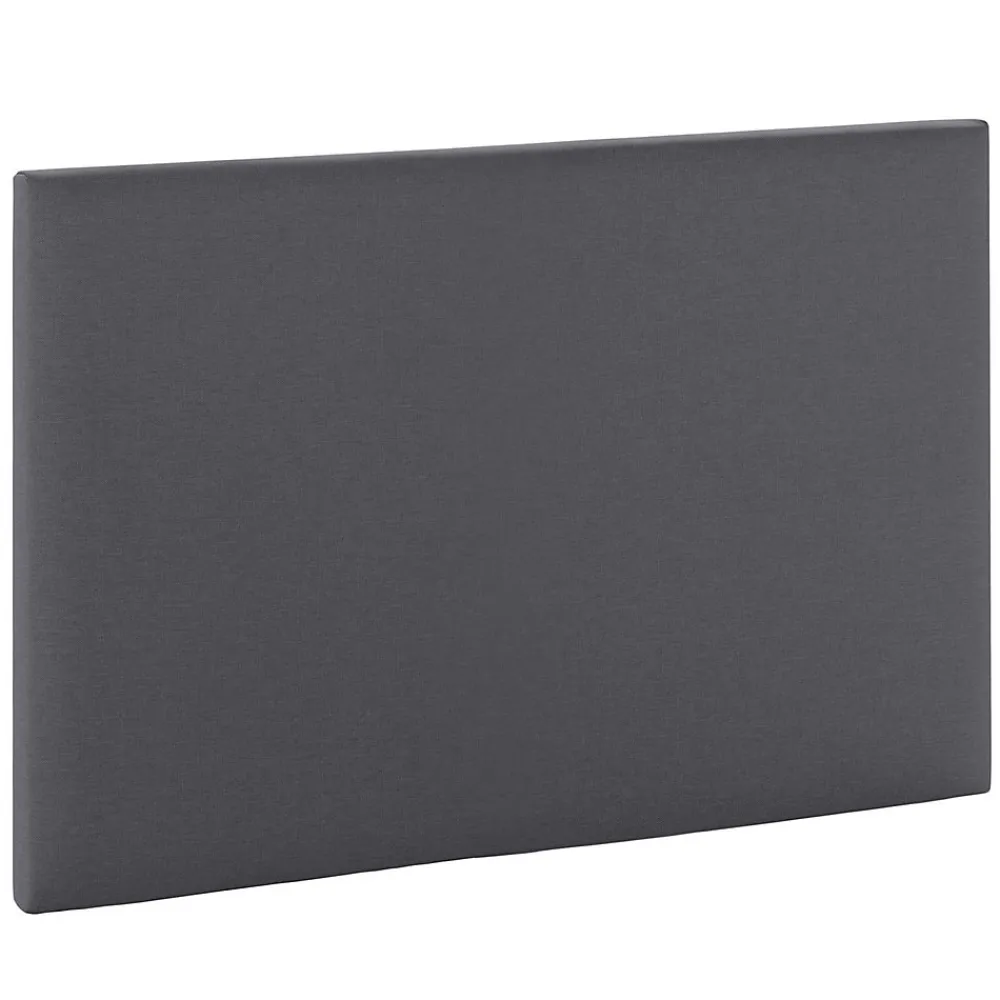 Tête de lit Aura recouverte de tissu Gris Foncé 90x60 cm>Vs Venta-Stock Best