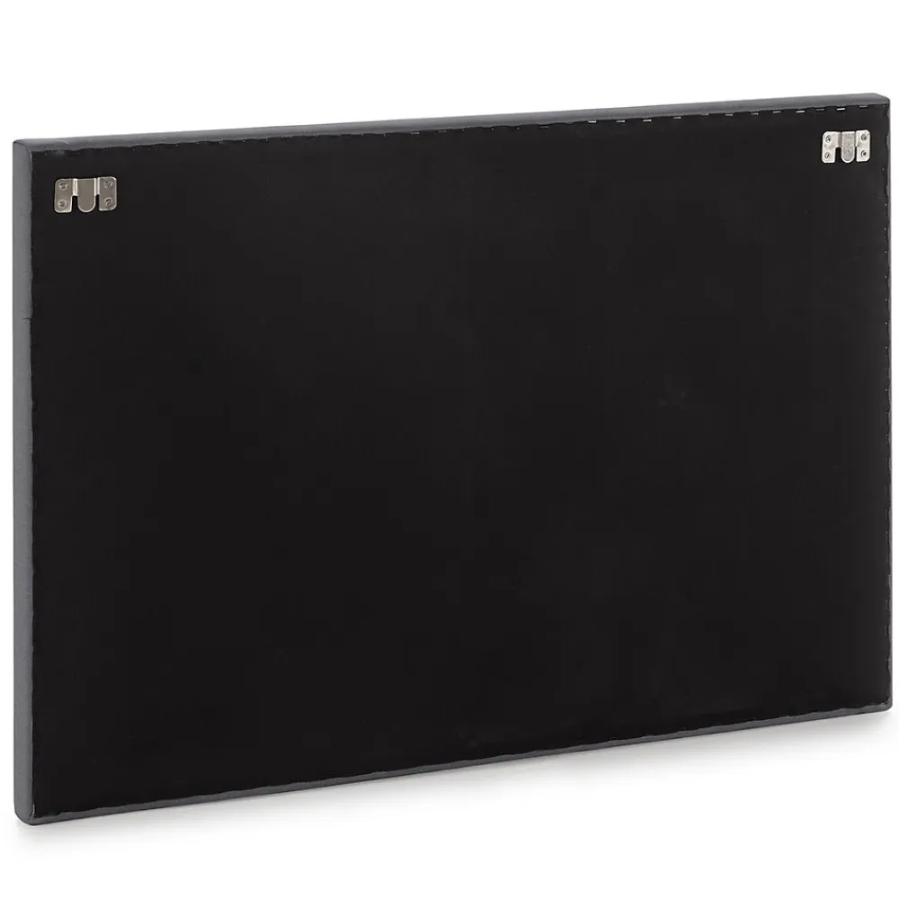 Tête de lit Aura recouverte de tissu Gris Foncé 90x60 cm>Vs Venta-Stock Best