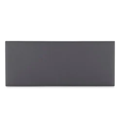Tête de lit Aura recouverte de tissu Gris Foncé 140x60 cm><noscript><img width=