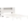 Vidaxl Tête de lit avec rangement blanc 160 cm bois massif de pin* Tête De Lit