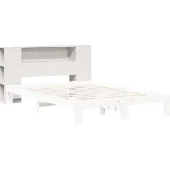 Vidaxl Tête de lit avec rangement blanc 160 cm bois massif de pin* Tête De Lit
