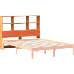 Vidaxl Tête de lit avec rangement cire marron 160cm bois massif de pin* Tête De Lit