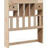 Tête de lit avec rangement 75 cm bois massif de pin>Vidaxl New