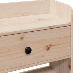Vidaxl Tête de lit avec rangement 180 cm bois massif de pin* Tête De Lit