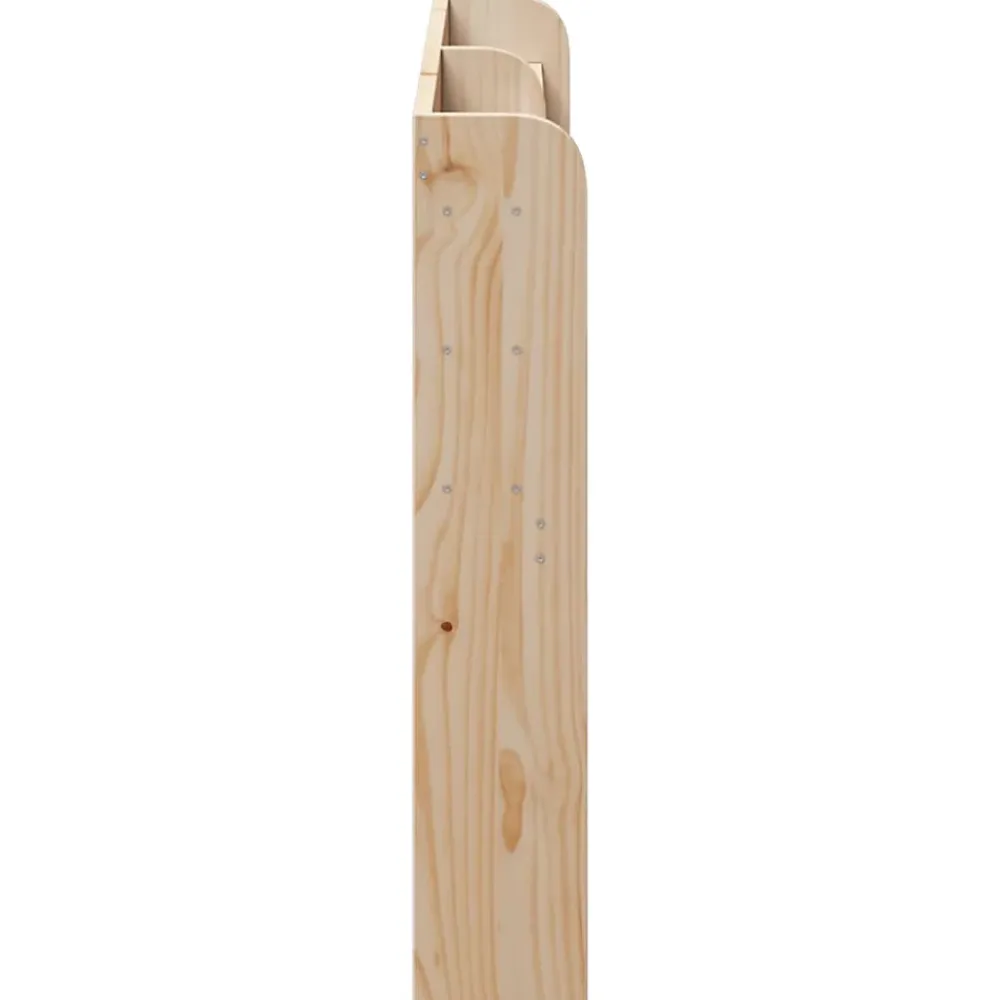 Vidaxl Tête de lit avec étagères 140 cm bois massif de pin* Tête De Lit