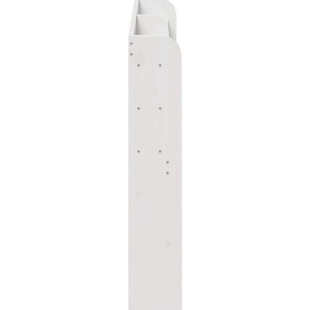 Tête de lit avec étagères blanc 160 cm bois massif de pin>Vidaxl Clearance