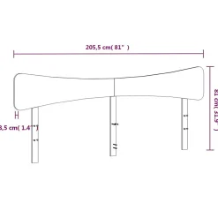 Tête de lit blanc 200 cm bois massif de pin><noscript><img width=