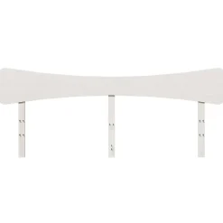 Tête de lit blanc 200 cm bois massif de pin><noscript><img width=