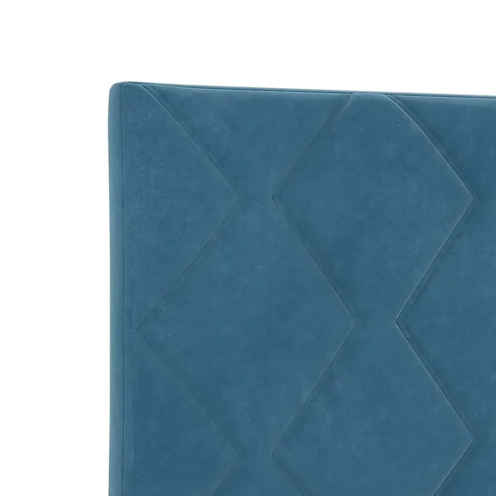 Vidaxl Tête de lit Bleu foncé 90 cm Velours* Tête De Lit