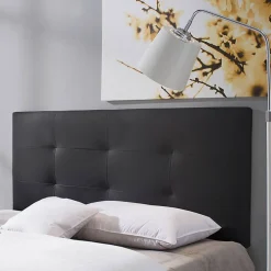 Tête de lit Carla 150x60 cm Noir, rembourrée de Mousse>Vs Venta-Stock Clearance