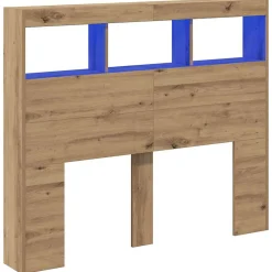 Tête de lit Chêne artisanal 120 x 17 x 102 cm Bois d'ingénierie>Vidaxl Discount