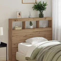 Tête de lit Chêne artisanal 120 x 17 x 102 cm Bois d'ingénierie>Vidaxl Discount