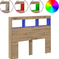 Tête de lit Chêne artisanal 120 x 17 x 102 cm Bois d'ingénierie><noscript><img width=