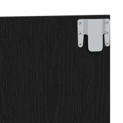 Vidaxl Tête de lit Chêne noir 160 x 1,5 x 80,5 cm Bois d'ingénierie* Tête De Lit