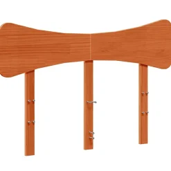 Vidaxl Tête de lit cire marron 120 cm bois massif de pin* Tête De Lit