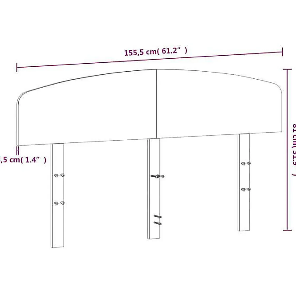 Tête de lit cire marron 150 cm bois massif de pin>Vidaxl Outlet