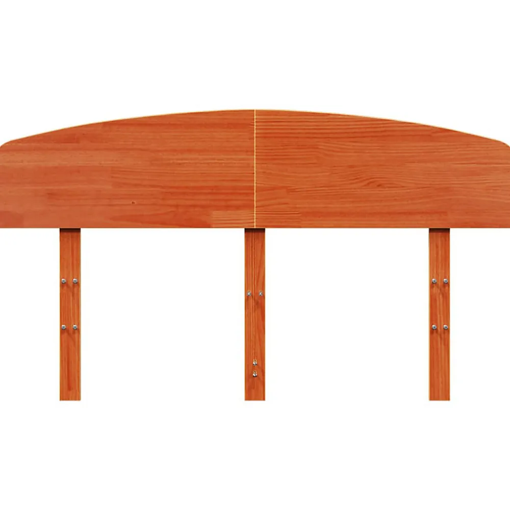 Tête de lit cire marron 150 cm bois massif de pin>Vidaxl Outlet