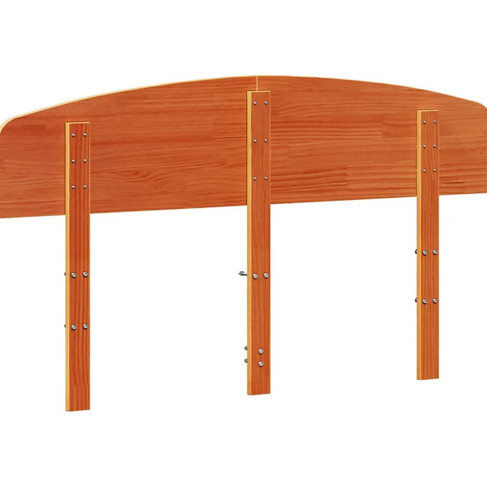 Tête de lit cire marron 150 cm bois massif de pin>Vidaxl Outlet