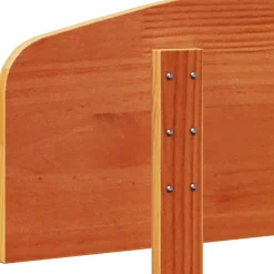Tête de lit cire marron 150 cm bois massif de pin><noscript><img width=