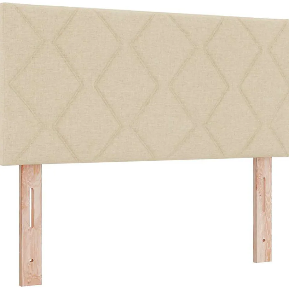 Tête de lit Crème 90 cm tissu>Vidaxl Clearance