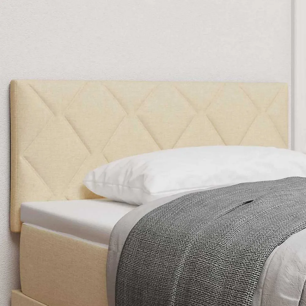 Tête de lit Crème 90 cm tissu>Vidaxl Clearance