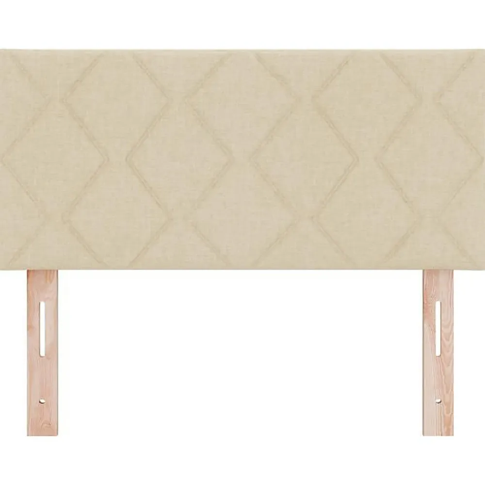 Tête de lit Crème 90 cm tissu>Vidaxl Clearance
