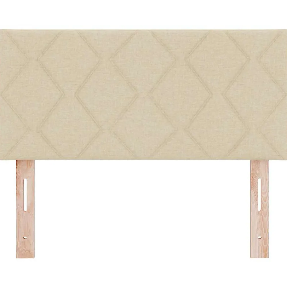 Tête de lit Crème 90 cm tissu>Vidaxl Clearance