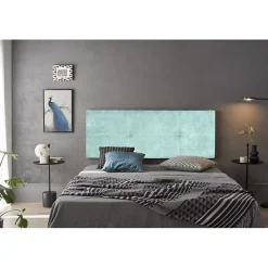 Tête de lit Dalia en tissu Nid Bleu clair 100>Eccox Online