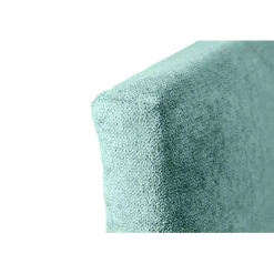 Tête de lit Dalia en tissu Nid Bleu clair 100><noscript><img width=