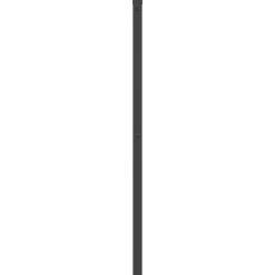 Vidaxl Tête de lit de remplacement métal noir 107 cm* Tête De Lit