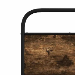 Tête de lit de remplacement chêne fumé 80 cm acier et bois d'ingénierie><noscript><img width=