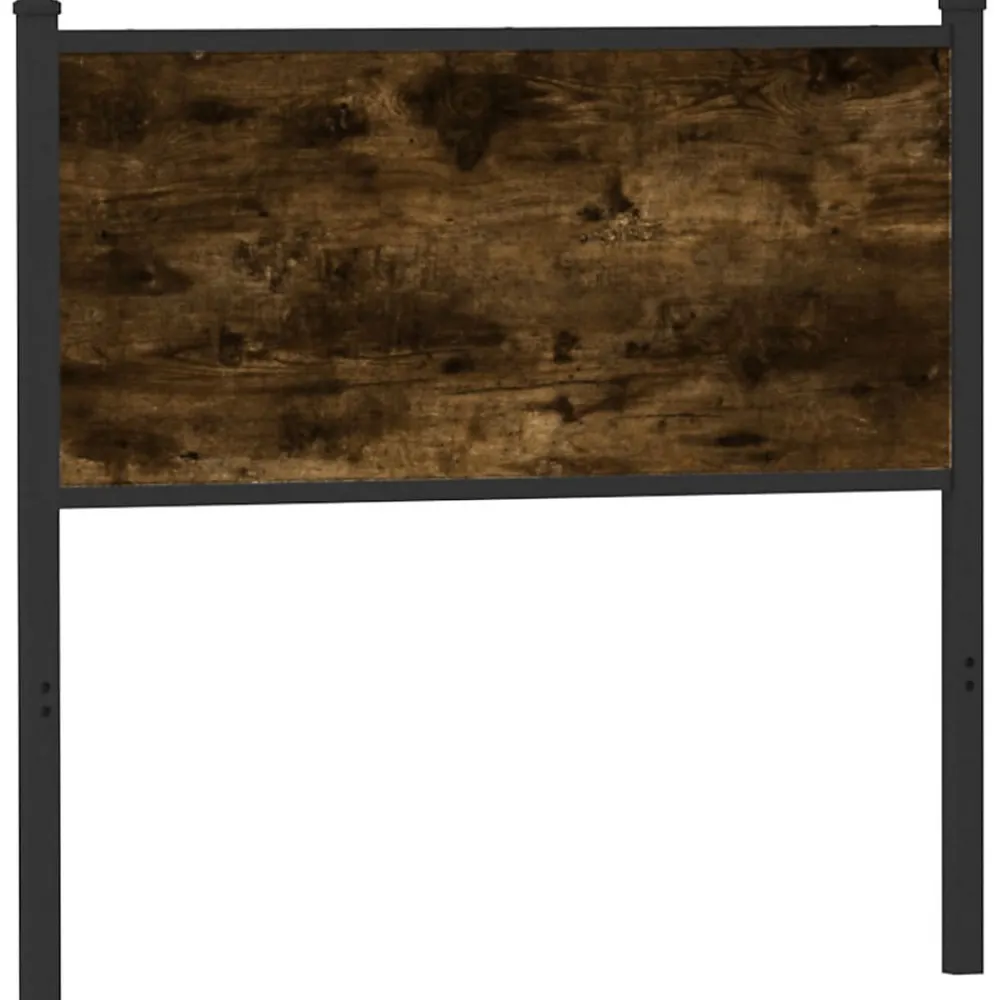 Tête de lit de remplacement chêne fumé 75 cm bois d'ingénierie et acier>Vidaxl Clearance
