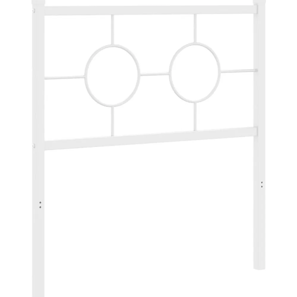 Tête de lit de remplacement métal blanc 80 cm>Vidaxl Discount
