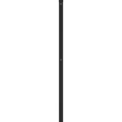 Tête de lit de remplacement métal noir 107 cm><noscript><img width=