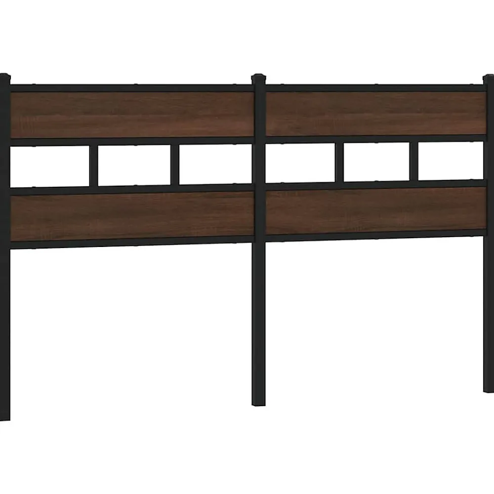 Tête de lit de remplacement chêne marron 135 cm acier et bois d'ingénierie>Vidaxl Sale
