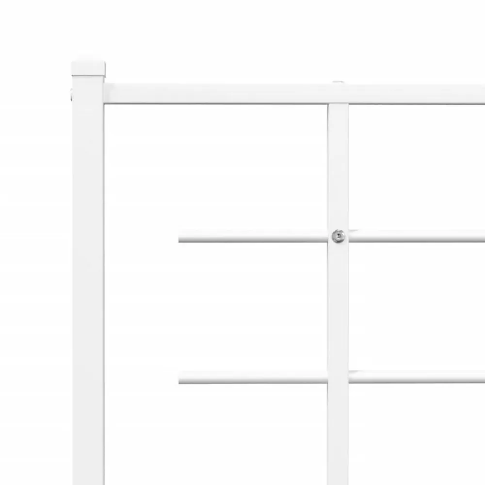 Tête de lit de remplacement métal blanc 200 cm>Vidaxl Discount