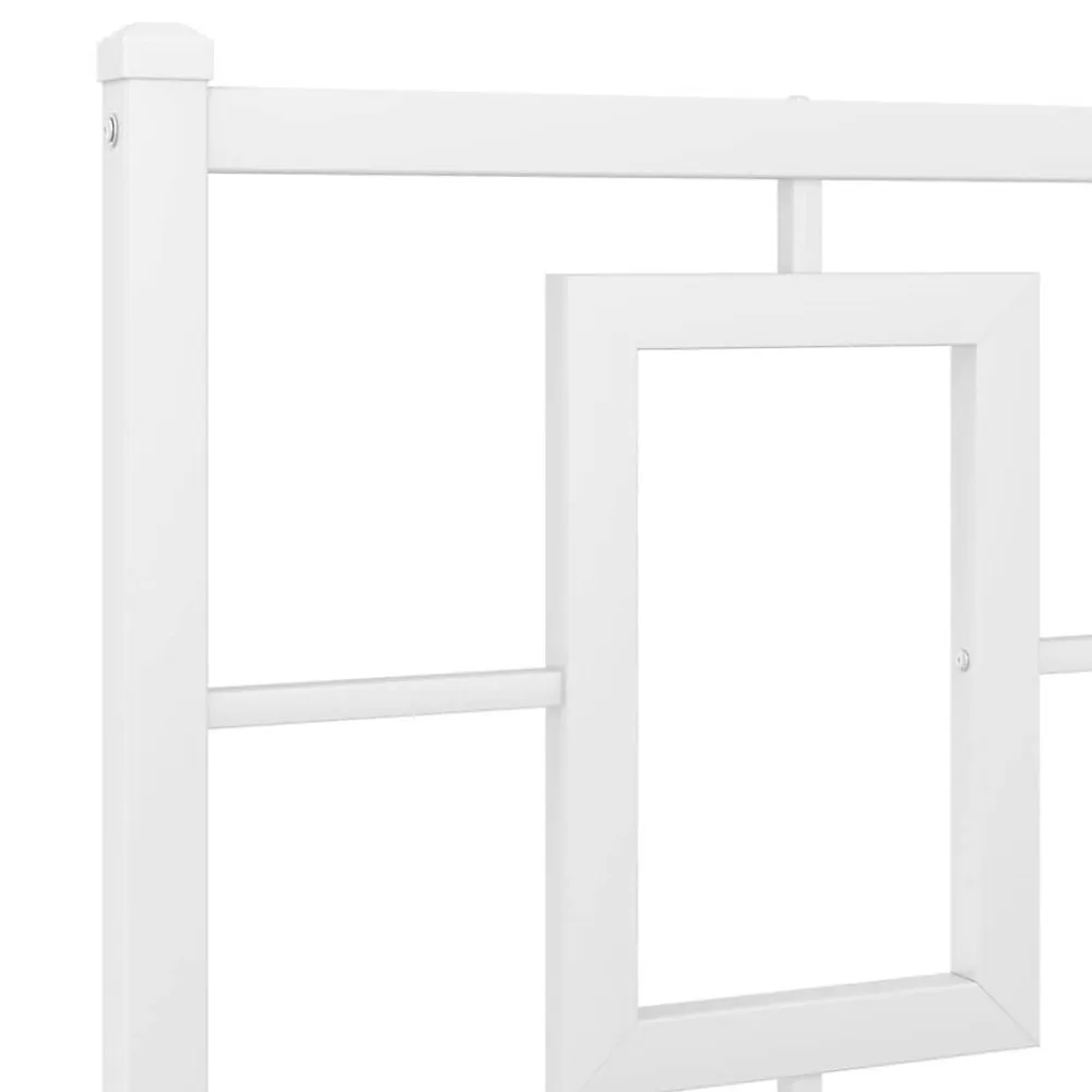 Tête de lit de remplacement métal blanc 120 cm>Vidaxl
