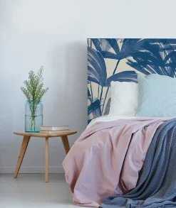 Bellecour Tête de lit déhoussable Anni 180x110 cm Coloris Bleu* Tête De Lit
