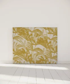 Tête de lit déhoussable Anni 140x110 cm Coloris Jaune><noscript><img width=