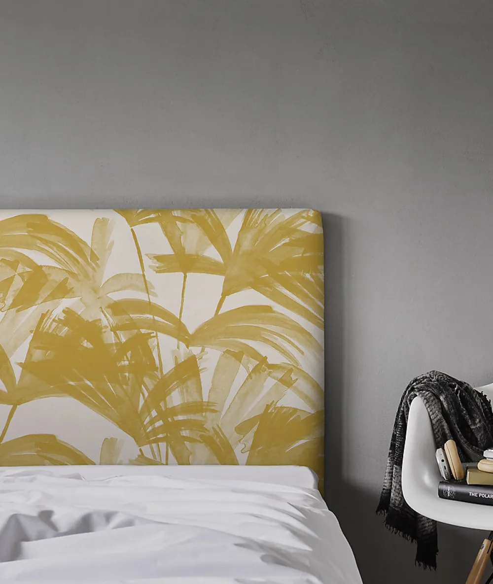 Tête de lit déhoussable Anni 140x110 cm Coloris Jaune>Bellecour Best