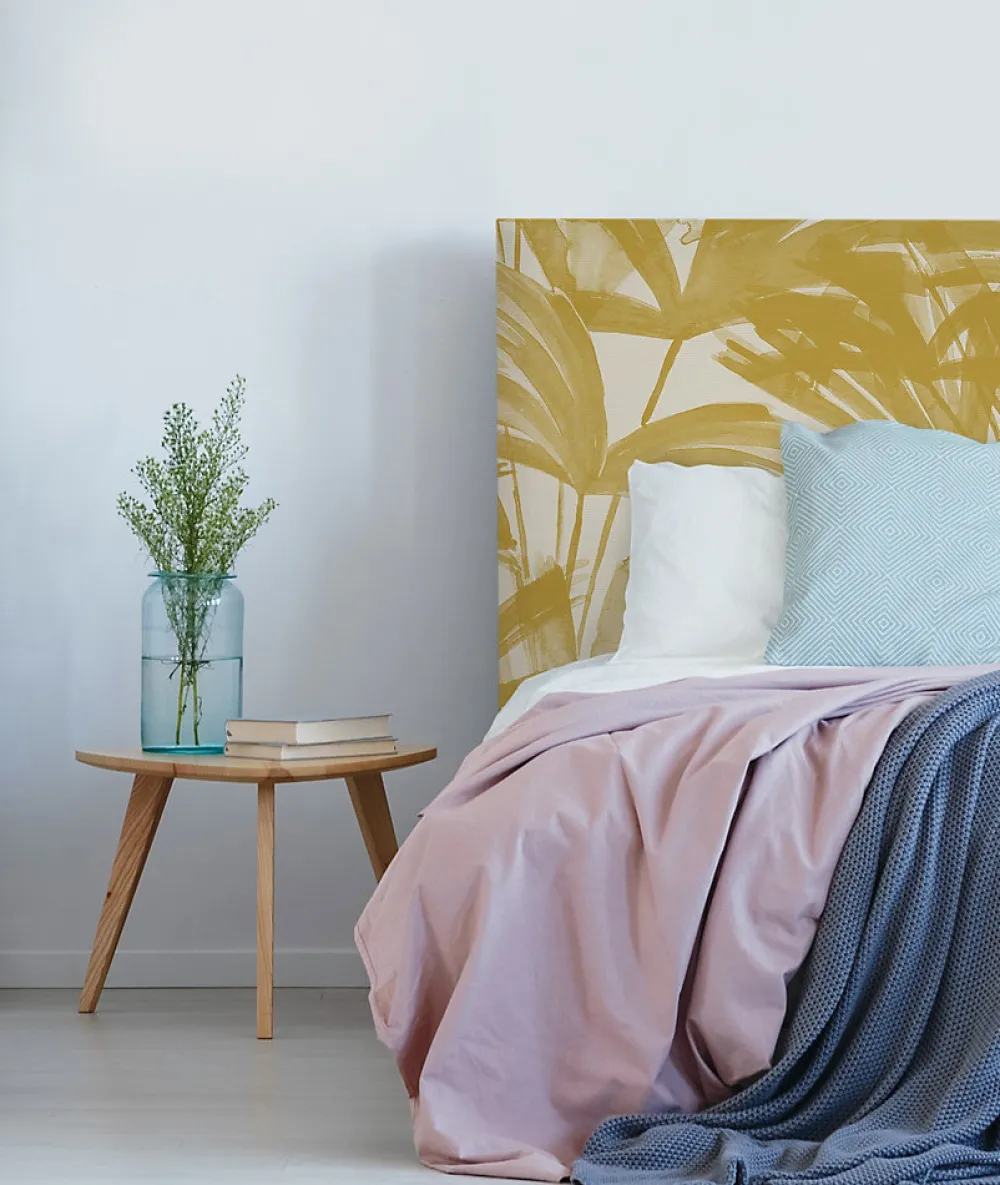 Tête de lit déhoussable Anni 140x110 cm Coloris Jaune>Bellecour Best