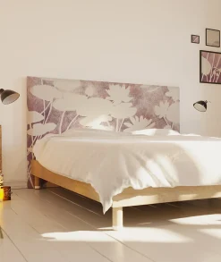 Tête de lit déhoussable Haku 160x110 cm Coloris Rose pâle>Bellecour Hot