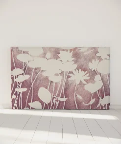 Tête de lit déhoussable Haku 160x110 cm Coloris Rose pâle><noscript><img width=