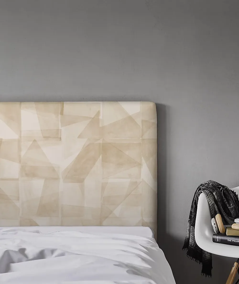 Bellecour Tête de lit déhoussable Mona 160x110 cm Coloris Beige* Tête De Lit