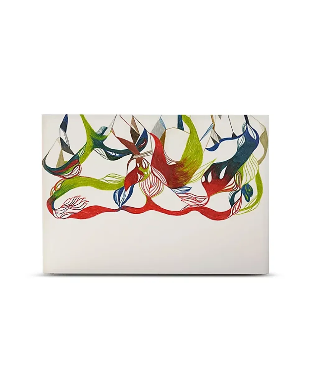 Bellecour Tête de lit déhoussable Ornement Floral 160x110 cm* Tête De Lit