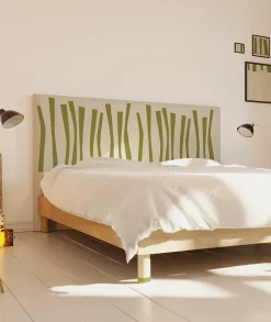Bellecour Tête de lit déhoussable Palissade 140x110 cm Coloris Vert* Tête De Lit